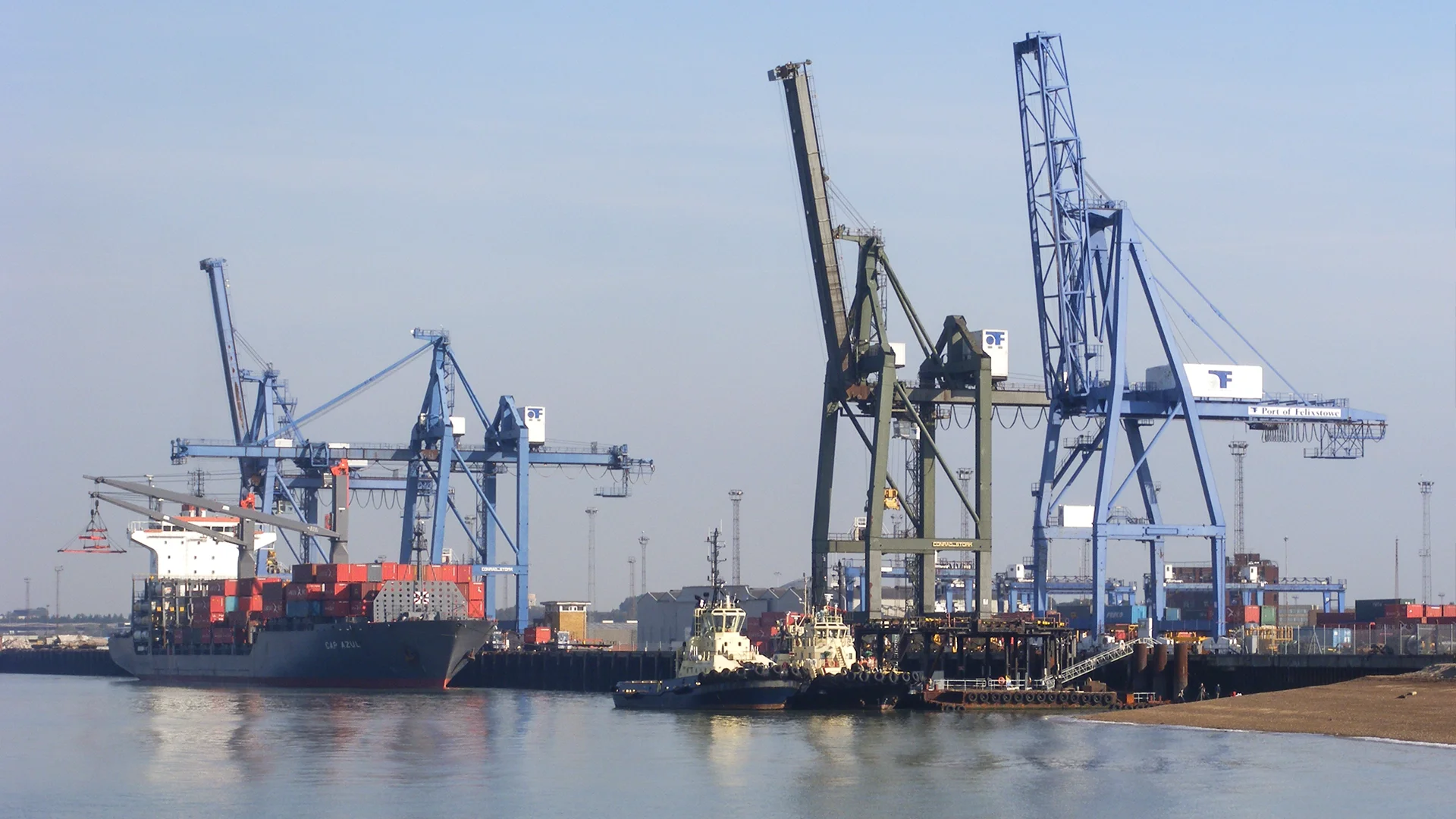 Container Haulage Felixstowe to Exeter